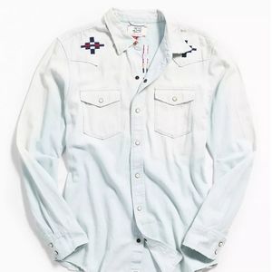 New without Tags Deus Ex Machina Crosshair Western button-up shirt